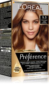 L’Oréal Paris Préférence Cool Blondes farba do włosów odcień 5.3 Ligth Golden Brown 1 szt.