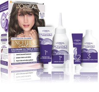 L’Oréal Paris Excellence Cool Creme culoare par culoare 6.11 Ultra Ash Dark Blond 1 buc