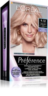 L’Oréal Paris Préférence Cool Blondes farba do włosów odcień 9.12 SIBERIA 1 szt.