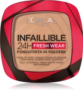 L’Oréal Paris Infaillible Fresh Wear 24h base de maquillaje en polvo tono 220 Sable/Sand 9 g