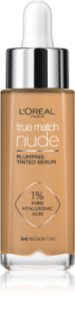 L’Oréal Paris True Match Nude Plumping Tinted Serum ser pentru uniformizarea nuantei tenului culoare 5-6 Medium Tan 30 ml