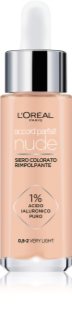 L’Oréal Paris Accord Parfait Nude Plumping Tinted Serum siero per unificare il tono della pelle