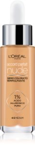 L’Oréal Paris Accord Parfait Nude Plumping Tinted Serum siero per unificare il tono della pelle colore 4-5 Medium 30 ml