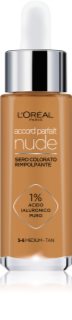 L’Oréal Paris True Match Nude Plumping Tinted Serum sérum para unificar el tono de la piel tono 5-6 Medium Tan 30 ml