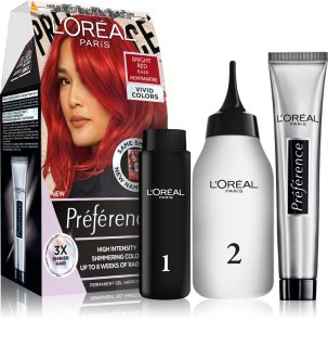 L’Oréal Paris Préférence Vivids culoare par culoare 8.624 bright red 1 buc