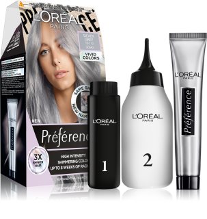 L’Oréal Paris Préférence Vivids culoare par culoare 10.112 silver grey 1 buc