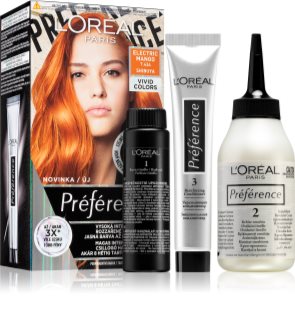 L’Oréal Paris Préférence Vivids culoare par culoare 7.434 electric mango 1 buc