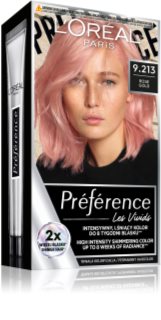 L’Oréal Paris Préférence Vivid Colors farba do włosów odcień 9.213 Rose Gold 1 szt.