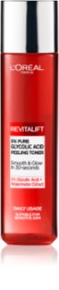 L’Oréal Paris Revitalift Glycolic peeling toner exfoliační čisticí tonikum 180 ml
