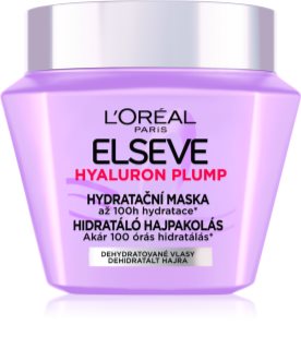 L’Oréal Paris Elseve Hyaluron Plump plaukų kaukė su hialurono rūgštimi 300 ml