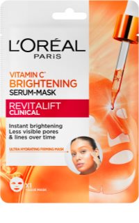 L’Oréal Paris Revitalift Vitamin C rozjaśniająca maseczka do twarzy z witaminą C 26 g