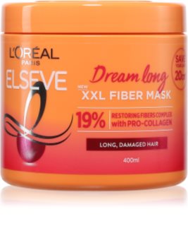 L’Oréal Paris Elseve Dream Long регенерираща маска за коса за слаба, изтощена коса 400 мл.