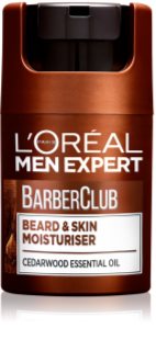 L’Oréal Paris Men Expert Barber Club cremă hidratantă pentru față și barbă pentru bărbați 50 ml