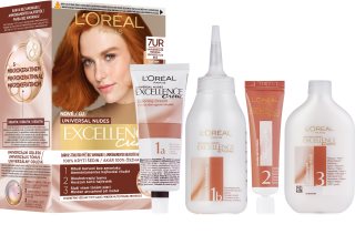 L’Oréal Paris Excellence Universal Nudes Permanent-Haarfarbe Farbton 7UR Universal Copper 1 St.