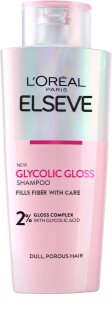 L’Oréal Paris Elseve Glycolic Gloss revitalisierendes Shampoo, um dem müden Haar seine Strahlkraft zurückzugeben 200 ml