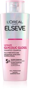 L’Oréal Paris Elseve Glycolic Gloss elävöittävä kiiltoshampoo elottomille hiuksille 200 ml