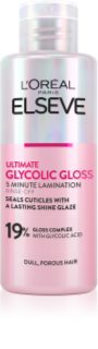 L’Oréal Paris Elseve Glycolic Gloss maska na vlasy pro uhlazení a obnovu poškozených vlasů 200 ml