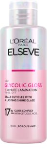 L’Oréal Paris Elseve Glycolic Gloss Maske für die Haare für sanfteres Haar und die Regenerierung von beschädigtem Haar 200 ml