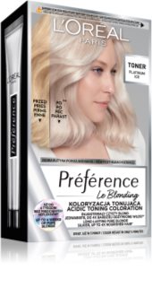 L’Oréal Paris Préférence Le Blonding Toner tóner ácido para neutralizar los matices cobrizos