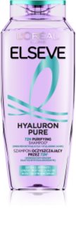 L’Oréal Paris Elseve Hyaluron Pure Niisutav šampoon rasusele peanahale ja kuivadele juukseotstele