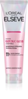 L’Oréal Paris Elseve Glycolic Gloss balsam do włosów do nabłyszczania i zmiękczania włosów 150 ml