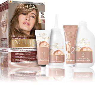 L’Oréal Paris Excellence Universal Nudes Culoare permanenta pentru par culoare 7U 1 buc