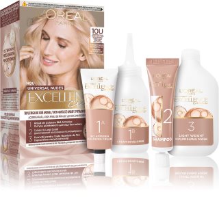 L’Oréal Paris Excellence Universal Nudes Culoare permanenta pentru par culoare 10U 1 buc