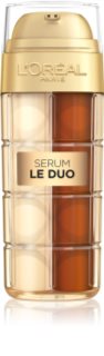 L’Oréal Paris Age Perfect Le Duo Serum dwufazowe serum odmładzające dla efektu rozjaśnienia i wygładzenia skóry 30 ml