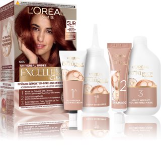 L’Oréal Paris Excellence Universal Nudes Culoare permanenta pentru par culoare 5UR Universal Red 1 buc