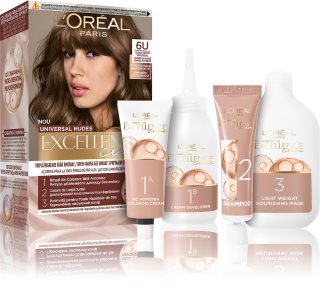 L’Oréal Paris Excellence Universal Nudes Culoare permanenta pentru par culoare 6U 1 buc