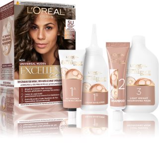 L’Oréal Paris Excellence Universal Nudes Culoare permanenta pentru par culoare 5U 1 buc