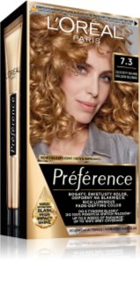 L’Oréal Paris Préférence Juuksevärv varjund 7.3 Golden Blonde 1 tk