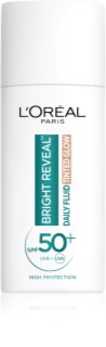 L’Oréal Paris Bright Reveal világosító tonizáló fluid a sötét foltok ellen SPF 50+ 50 ml
