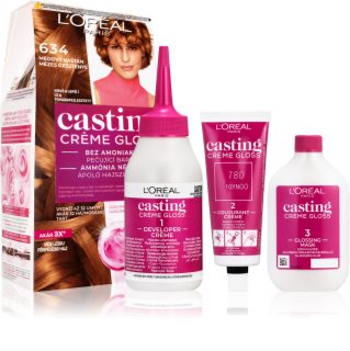 L’Oréal Paris Casting Creme Gloss coloration cheveux teinte 634 Miel Marron 1 pcs