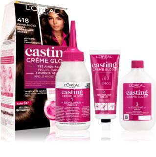 L’Oréal Paris Casting Creme Gloss hajfesték árnyalat 418 Choco Mocha 1 db