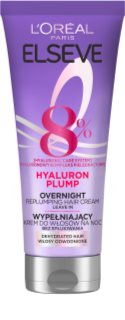 L’Oréal Paris Elseve Hyaluron Plump нічний зволожуючий крем для волосся 200 мл