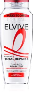 L’Oréal Paris Elvive Total Repair 5 shampoo rigenerante per capelli rovinati 700 ml