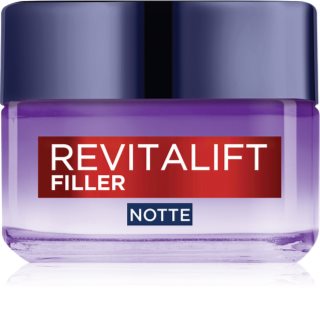 L’Oréal Paris Revitalift Filler crema notte riempitiva anti-age