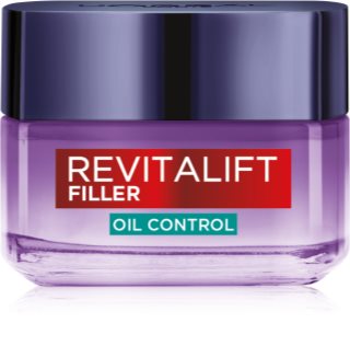 L’Oréal Paris Revitalift Filler Oil Control crema de fata zi pentru ten gras și mixt 50 ml