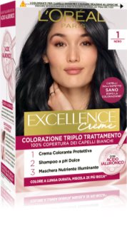 L’Oréal Paris Excellence Creme tinte de pelo tono 1 Nero 1 ud