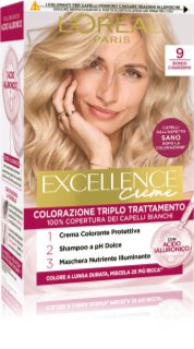 L’Oréal Paris Eccellenza Crema tinta per capelli colore 9 Biondo Chiarissimo 1 pz
