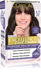 L’Oréal Paris Excellence Cool Creme tinte de pelo tono 4.11 Ultra Ash Brown 1 ud