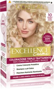L’Oréal Paris Excellence Creme tinte de pelo tono 10 Biondo Ultra Chiaro 1 ud