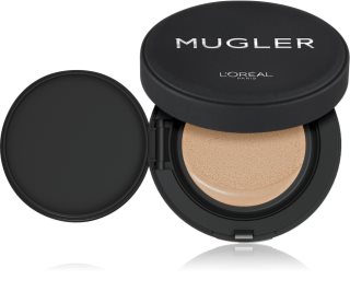 L’Oréal Paris x Mugler tartós kompakt alapozó a teljes fedésre árnyalat Illusion 5 / Medium Tan 23 ml