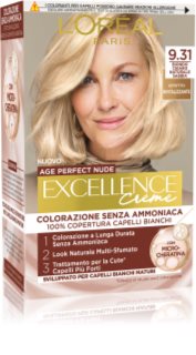 L’Oréal Paris Eccellenza Universal Nudes tinta permanente per capelli colore 9.31 1 pz