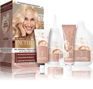 L’Oréal Paris Excellence Universal Nudes μόνιμη βαφή μαλλιών απόχρωση 10.13 Natural Very Light Blonde 1 τμχ