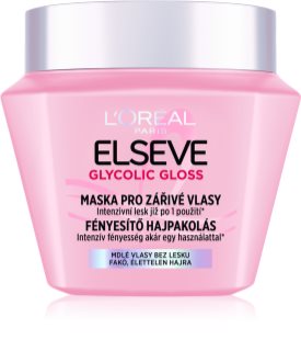 L’Oréal Paris Elseve Glycolic Gloss maska na vlasy pro zářivý lesk 300 ml