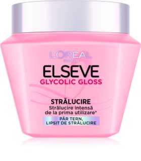 L’Oréal Paris Elseve Glycolic Gloss μάσκα μαλλιών για λaμπερή λάμψη 300 ml
