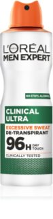 L’Oréal Paris Men Expert Clinical Ultra Antitranspirant-Spray für Herren 150 ml
