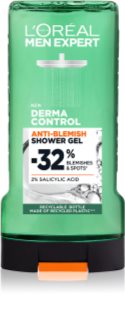 L’Oréal Paris Men Expert Derma Control gel de duș impotriva acneei 300 ml